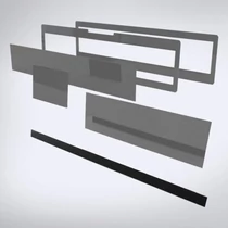 Speciális perspex lap lézeres jelzőkészülék rejtéshez: 765 mm x 30 mm Speciális perspex lap lézeres jelzőkészülék rejtéshez: 765 mm x 30 mm