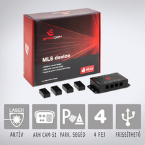MLS Speedom 4: Aktív lézeres traffipaxvédelmi termék 4 db szenzorral 