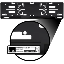 KIYO D-AP Parking Sensor 4: parkolósegéd, rendszámkeretbe építhető 4 db szenzorral KIYO D-AP Parking Sensor 4: parkolósegéd, rendszámkeretbe építhető 4 db szenzorral