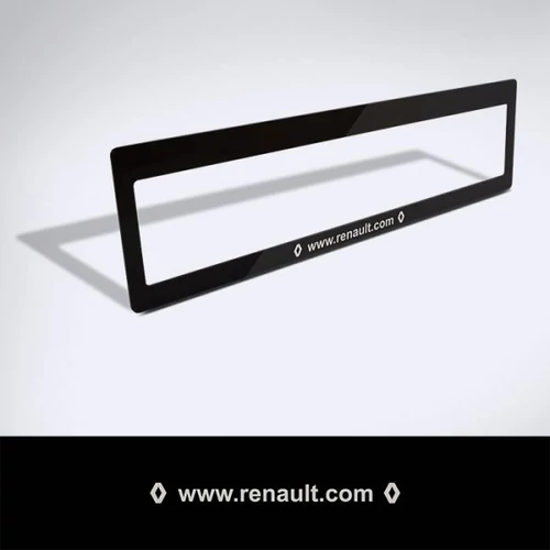 Rendszámtábla matrica: www.renault.com