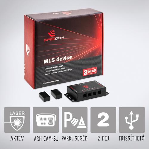 MLS Speedom 2: Aktív lézeres traffipaxvédelmi termék 2 db szenzorral 