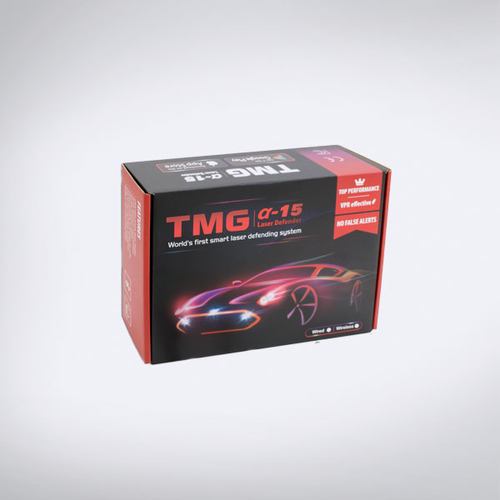 TMG Alpha15 aktív lézeres traffipaxvédelmi termék dupla diódával akár távolságtartós autók védelmére is